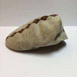 Kangol Bermuda Argyle 2 Dart Flat Cap Hat Beret X Large Golf Old Money Newsboy